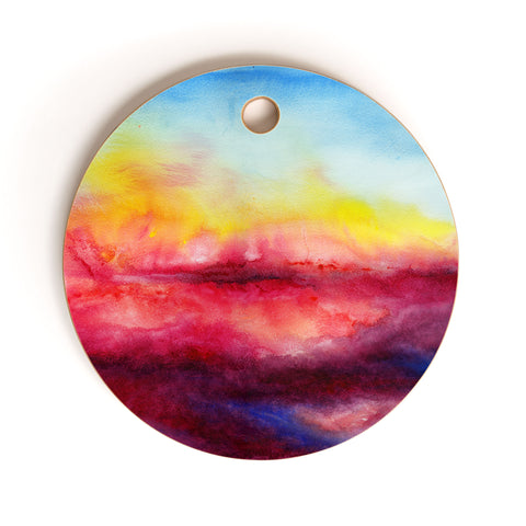 Jacqueline Maldonado Kiss Of Life Cutting Board Round