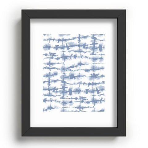 Jacqueline Maldonado Lateral Slate Blue Recessed Framing Rectangle