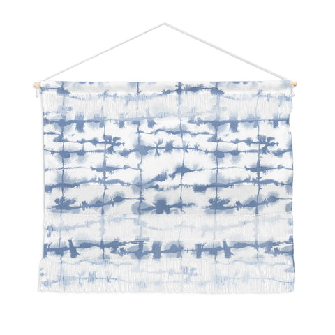 Jacqueline Maldonado Lateral Slate Blue Wall Hanging Landscape
