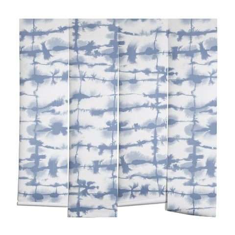 Jacqueline Maldonado Lateral Slate Blue Wall Mural