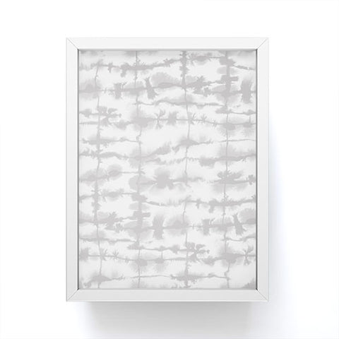 Jacqueline Maldonado Lateral Soft Gray Framed Mini Art Print