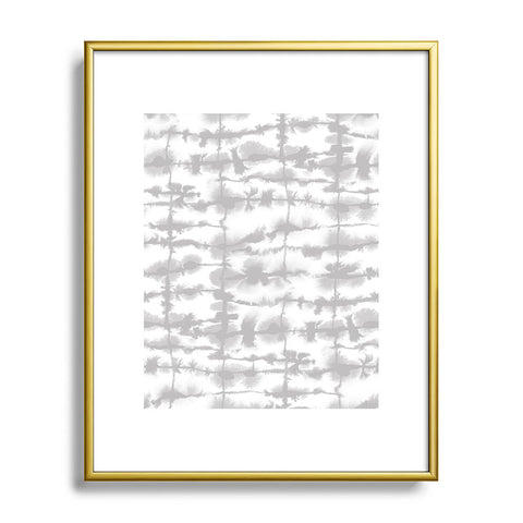 Jacqueline Maldonado Lateral Soft Gray Metal Framed Art Print