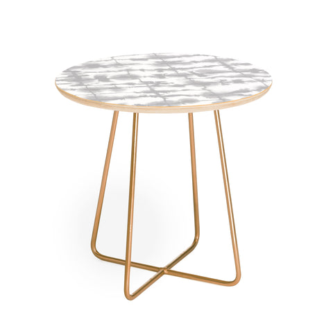 Jacqueline Maldonado Lateral Soft Gray Round Side Table