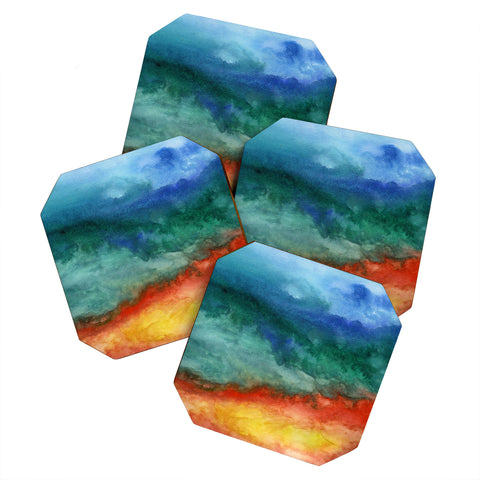 Jacqueline Maldonado Leaving California Coaster Set