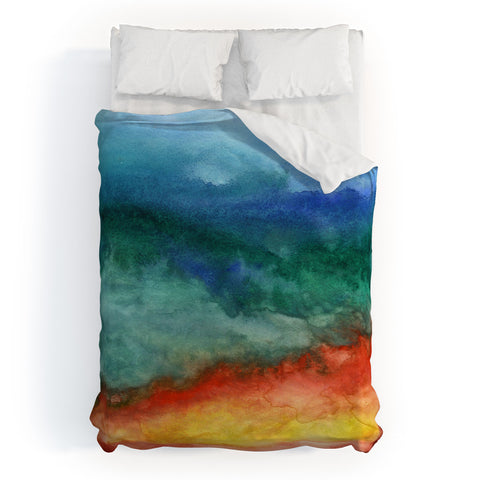 Jacqueline Maldonado Leaving California Duvet Cover