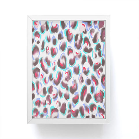 Jacqueline Maldonado Leopard Cool Framed Mini Art Print