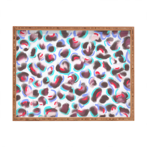 Jacqueline Maldonado Leopard Cool Rectangular Tray