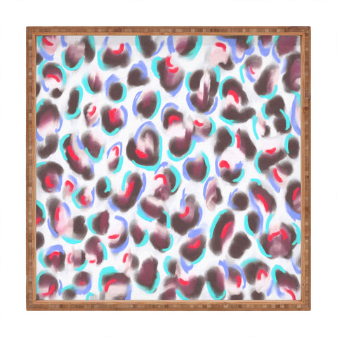 Jacqueline Maldonado Leopard Cool Square Tray