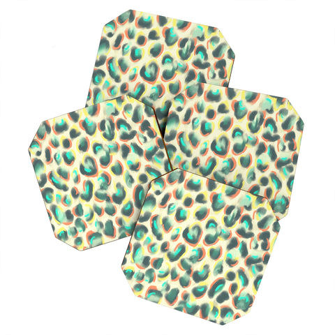 Jacqueline Maldonado Leopard Warm Coaster Set