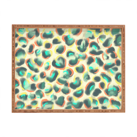 Jacqueline Maldonado Leopard Warm Rectangular Tray
