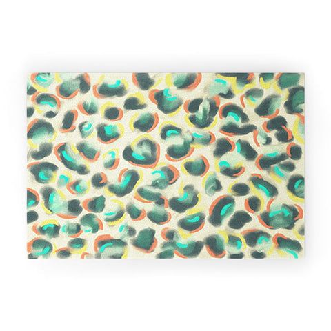 Jacqueline Maldonado Leopard Warm Welcome Mat