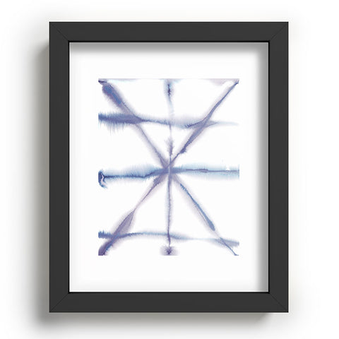 Jacqueline Maldonado Light Dye Folding Blues Recessed Framing Rectangle