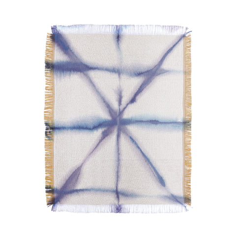 Jacqueline Maldonado Light Dye Folding Blues Throw Blanket