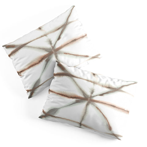 Jacqueline Maldonado Light Dye Folding Taupe Pillow Shams