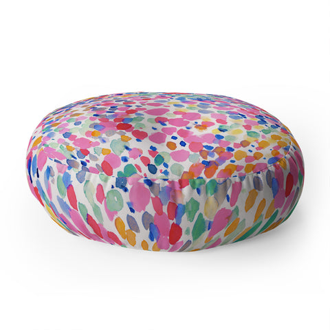 Jacqueline Maldonado Lighthearted Pastel Floor Pillow Round