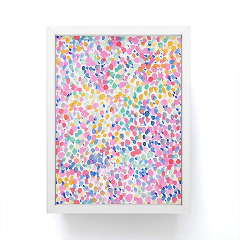 Jacqueline Maldonado Lighthearted Pastel Framed Mini Art Print