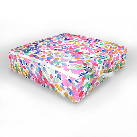 Jacqueline Maldonado Lighthearted Pastel Outdoor Floor Cushion