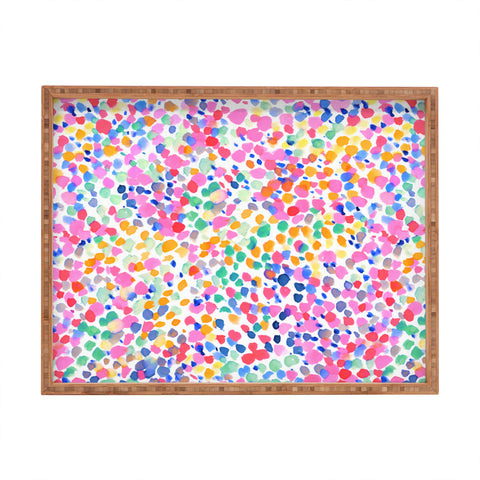 Jacqueline Maldonado Lighthearted Pastel Rectangular Tray