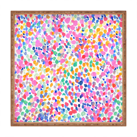 Jacqueline Maldonado Lighthearted Pastel Square Tray