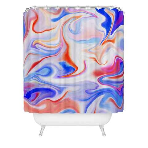 Jacqueline Maldonado Liquid 1 Shower Curtain