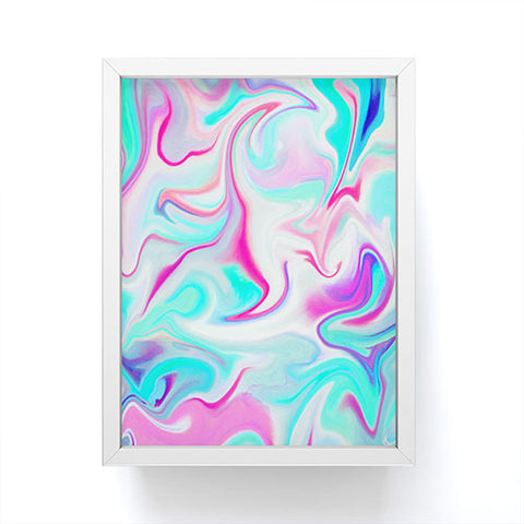 Jacqueline Maldonado Liquid 3 Framed Mini Art Print