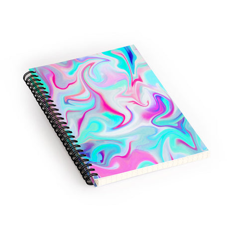 Jacqueline Maldonado Liquid 3 Spiral Notebook