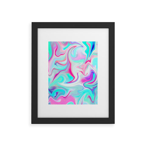 Jacqueline Maldonado Liquid 3 Framed Art Print