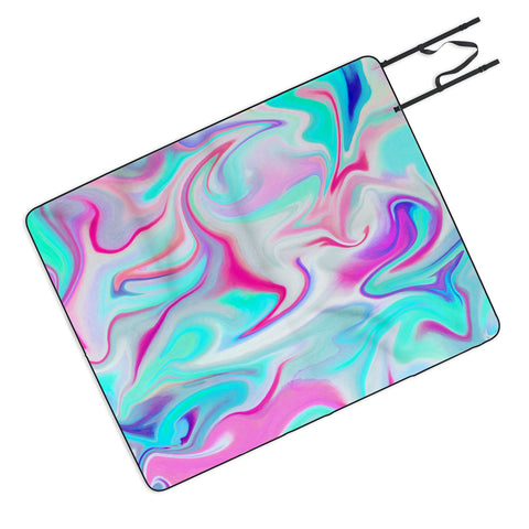 Jacqueline Maldonado Liquid 3 Picnic Blanket