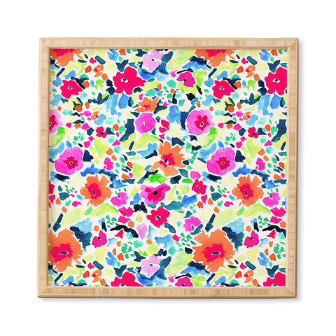 Jacqueline Maldonado Livs Room Orange Framed Wall Art