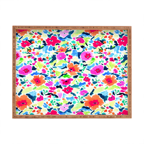 Jacqueline Maldonado Livs Room Orange Rectangular Tray