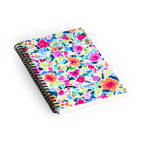 Jacqueline Maldonado Livs Room Orange Spiral Notebook