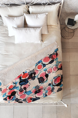 Jacqueline Maldonado Look Out Below Fleece Throw Blanket