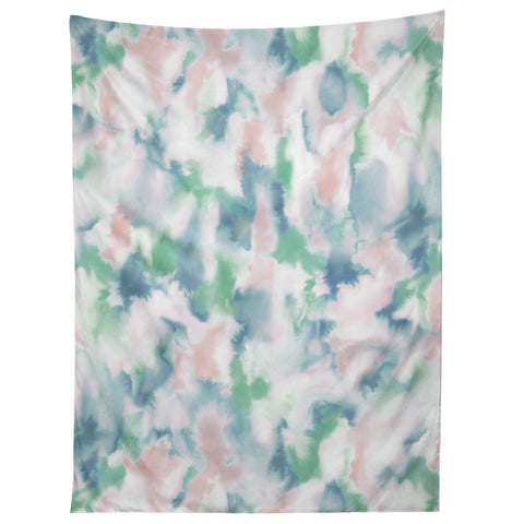 Jacqueline Maldonado Love Spell Green Pink Blue Tapestry