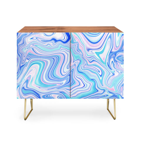 Jacqueline Maldonado Love Spell Marble Turquoise Credenza