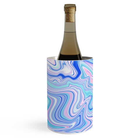Jacqueline Maldonado Love Spell Marble Turquoise Wine Chiller