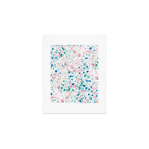 Jacqueline Maldonado Magic Terrazzo Pink Art Print