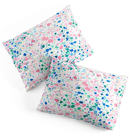 Jacqueline Maldonado Magic Terrazzo Pink Pillow Shams