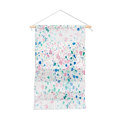 Jacqueline Maldonado Magic Terrazzo Pink Wall Hanging Portrait