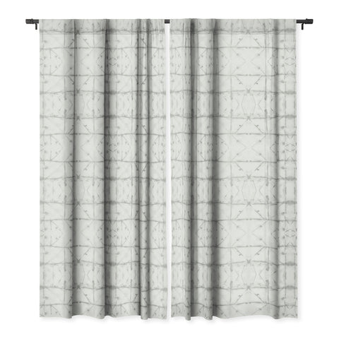 Jacqueline Maldonado Manifest Grey Blackout Window Curtain