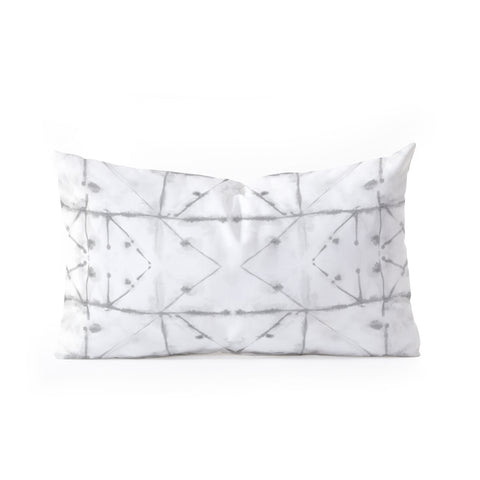 Jacqueline Maldonado Manifest Grey Oblong Throw Pillow