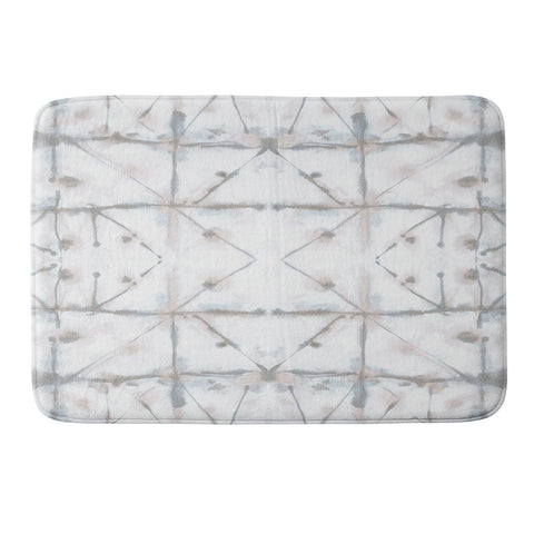 Jacqueline Maldonado Manifest Pink Blue Memory Foam Bath Mat