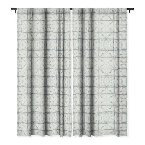 Jacqueline Maldonado Manifest Pink Blue Blackout Window Curtain