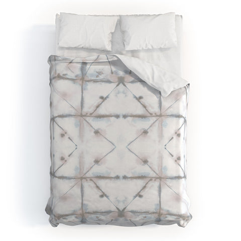 Jacqueline Maldonado Manifest Pink Blue Duvet Cover