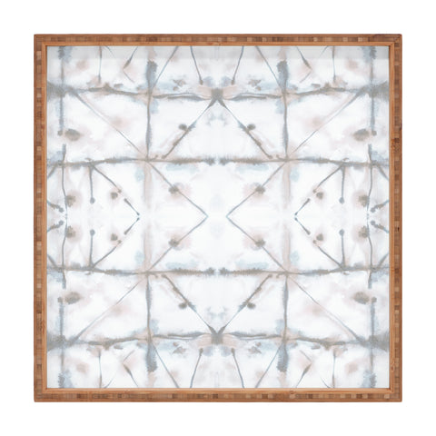 Jacqueline Maldonado Manifest Pink Blue Square Tray