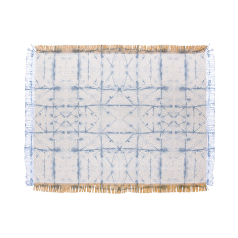 Jacqueline Maldonado Manifest Slate Blue Throw Blanket