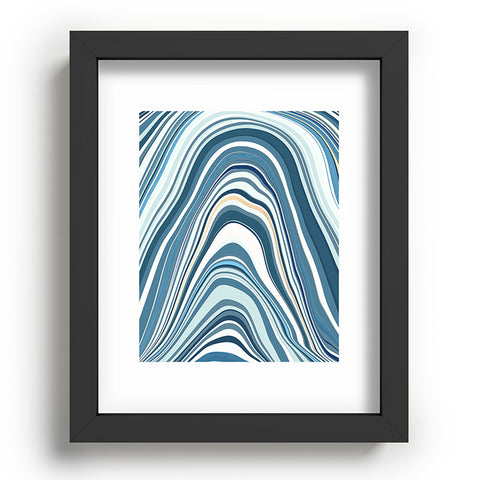 Jacqueline Maldonado Marble Blue Recessed Framing Rectangle