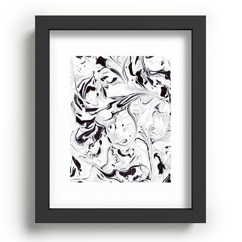 Jacqueline Maldonado Marble Cool Black Recessed Framing Rectangle