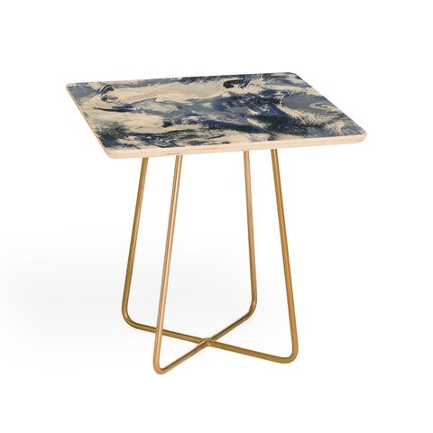 Jacqueline Maldonado Marble Mist Blue Side Table