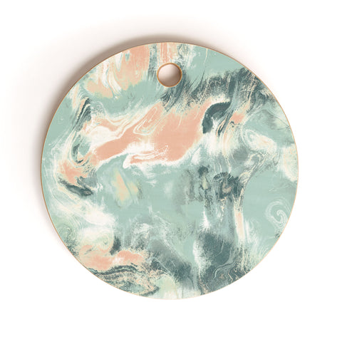 Jacqueline Maldonado Marble Mist Cutting Board Round