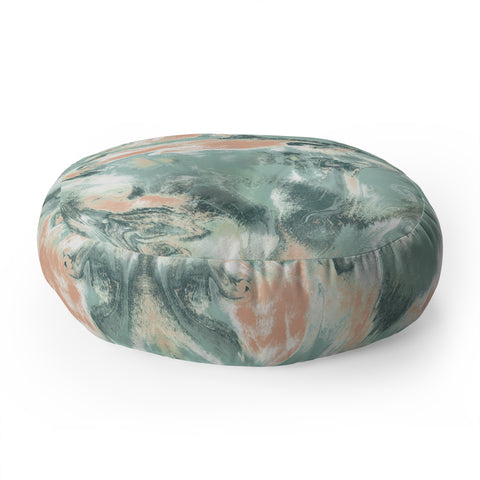 Jacqueline Maldonado Marble Mist Floor Pillow Round
